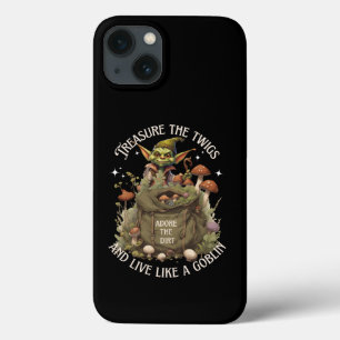 Schattige twijgen, dol op vuil, leven als een kobo Case-Mate iPhone case