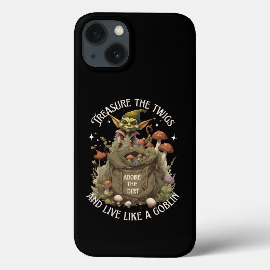Schattige twijgen, dol op vuil, leven als een kobo Case-Mate iPhone case (Achterkant)