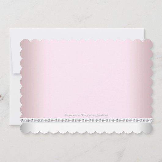 Schattige Twin Girl Baby shower Kaart (Achterkant)