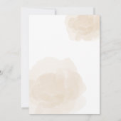 Schattige Twin Girls Baby shower Uitnodiging (Achterkant)