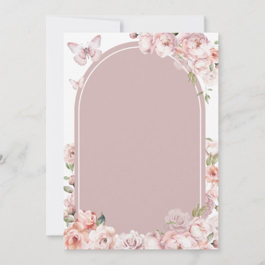 Schattige Twin Meisje Eerste Heilige Communie Roze Kaart (Achterkant)