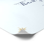 Schattige Twinkle Twinkle Little Star Boy Baby sho Poster (Hoek)