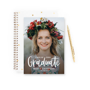 Schattige Type Editable Color Afstuderen Invitatio Kaart