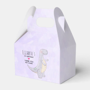 Schattige Tyrannosaurus Rex Dinosaur Speelgoed Bed Bedankdoosjes