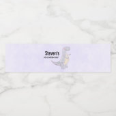 Schattige Tyrannosaurus Rex Dinosaurus Speelgoed V Waterfles Etiket (Enkel label)