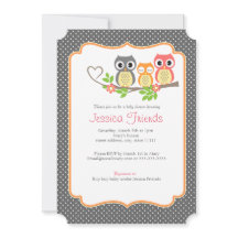 schattige ui babymeisje douche 5 x 7 inch