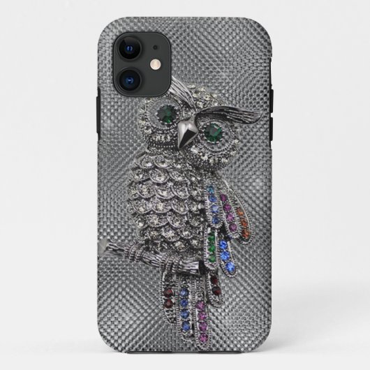 schattige uil Case-Mate iPhone case (Achterkant)