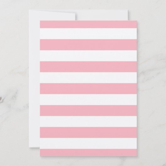 Schattige Uil Meisje Baby shower Uitnodiging (Achterkant)