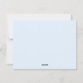 Schattige uil paar in Waterverf stijl Feestdagenkaart (Achterkant)