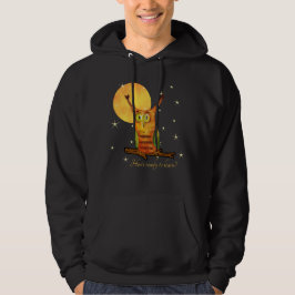 Schattige Uil Waterverf Stijl Naam School Jaar op  Hoodie