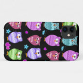 schattige uilen Case-Mate iPhone case (Achterkant (horizontaal))