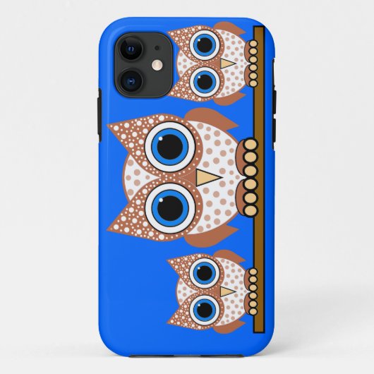 schattige uilen Case-Mate iPhone case (Achterkant)
