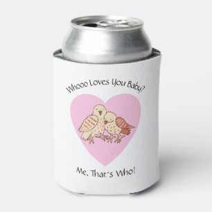 Schattige Uilen Die Van Je Houden Baby Shower Vale Blikjeskoeler