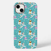 Schattige uilen genieten van een winterdag Case-Mate iPhone case (Achterkant)