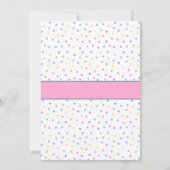 Schattige uilen Geslacht onthullen uitnodiging (Achterkant)