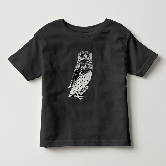Schattige uilen kinder shirts (Voorkant)