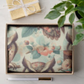 Schattige uilenpatroon Tissuepapier (Geschenk)