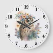 schattige uilvogel grote klok (Voorkant)