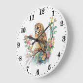 schattige uilvogel grote klok (Hoek)