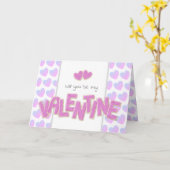 schattige uitgesneden koekjes, word je mijn valent kaart (Gele Bloem)