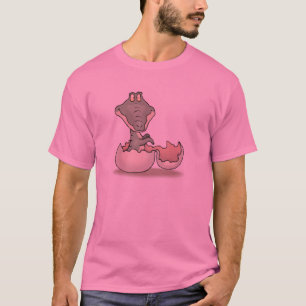 schattige uitkomende baby alligator t-shirt