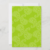 Schattige uitnodiging voor het uitnodigen van Cupc (Achterkant)