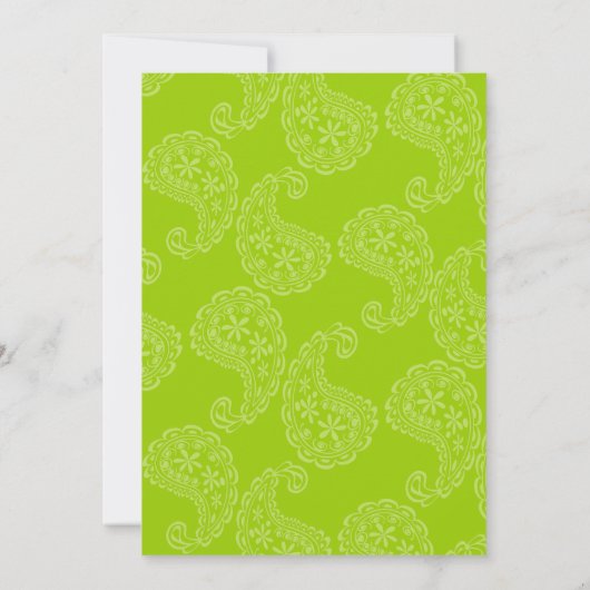 Schattige uitnodiging voor het uitnodigen van Cupc (Achterkant)