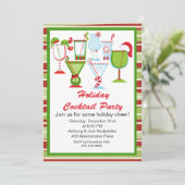 Schattige uitnodiging voor kerstcadeautjes (Staand voorkant)