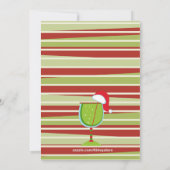 Schattige uitnodiging voor kerstcadeautjes (Achterkant)