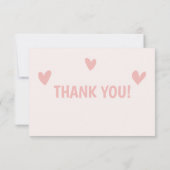 Schattige Unicorn Bedankt voor je kaarten (Achterkant)