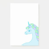 schattige unicorn Post-It Notes (Voorkant)