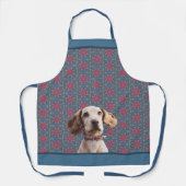 Schattige uniek cadeau voor hondenmoeder en puppyl schort (Voorkant)