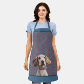 Schattige uniek cadeau voor hondenmoeder en puppyl schort (Gedragen)