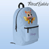 Schattige Uniek Vertrouwen Meisje Vlinder Graphic Bedrukte Rugzak