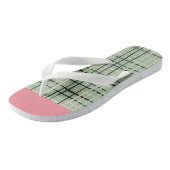 Schattige unieke mix en match l Scottish Pink Teenslippers (Schuin)