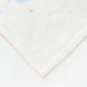 schattige unisex baby pinguïn fleece deken (Hoek)