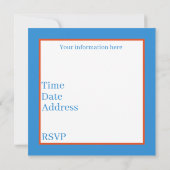 schattige unisex kinder carrousel voegt tekst toe kaart (Achterkant)