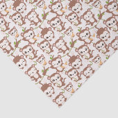 schattige unisex kleine aap baby tissuepapier (Detail)