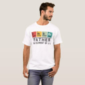 Schattige Vader Element T-shirt (Voorkant volledig)