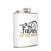 Schattige Vader Van De Bruid  Heupfles (Rechts)