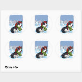 Schattige vakantie sticker (Vel)