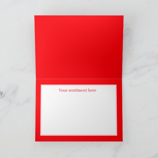 schattige  Valentijn bloem wekt gevoelens Feestdagen Kaart (Binnen)