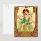 schattige  Valentijn Briefkaart (Voorkant / Achterkant)