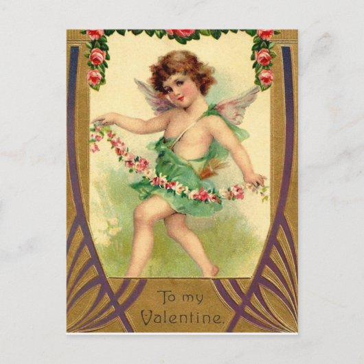 schattige  Valentijn Briefkaart (Voorkant)