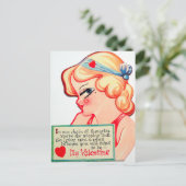 schattige  Valentijn Feestdagenkaart (Staand voorkant)