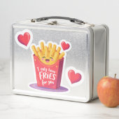 Schattige Valentijn Frites Woordgrap (In situ)