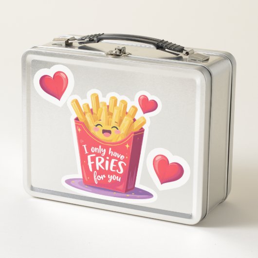 Schattige Valentijn Frites Woordgrap (Voorkant)