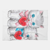 schattige  Valentijn Theedoek (Horizontaal)