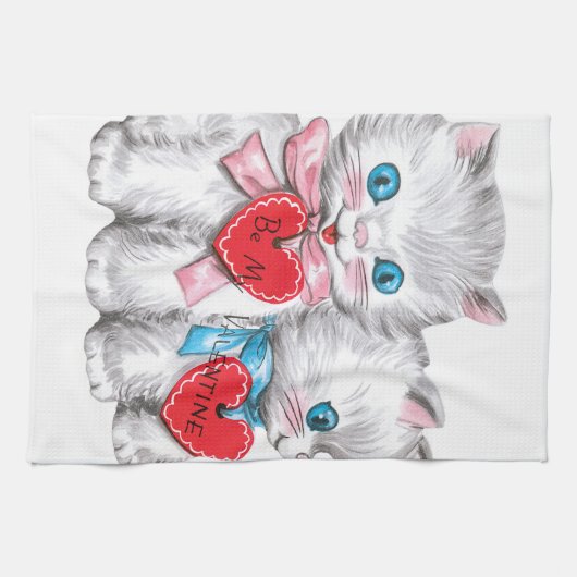 schattige  Valentijn Theedoek (Horizontaal)