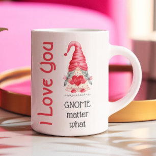 Schattige Valentijn Wil je mijn Gnoompje zijn Koffiemok